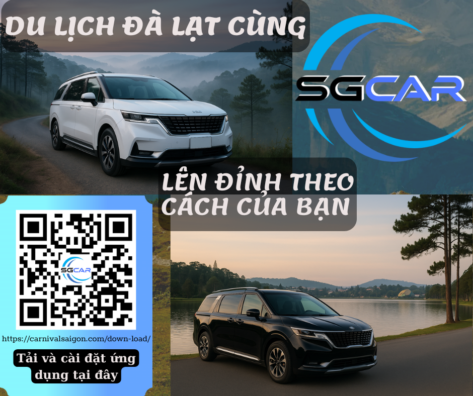 Thuê xe Carnival Du Lịch Đà Lạt  