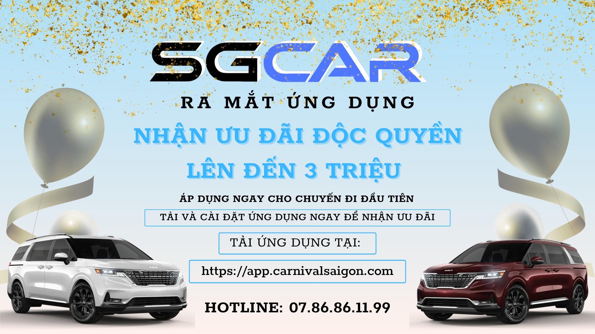 Ra Mắt Ứng Dụng SGCar