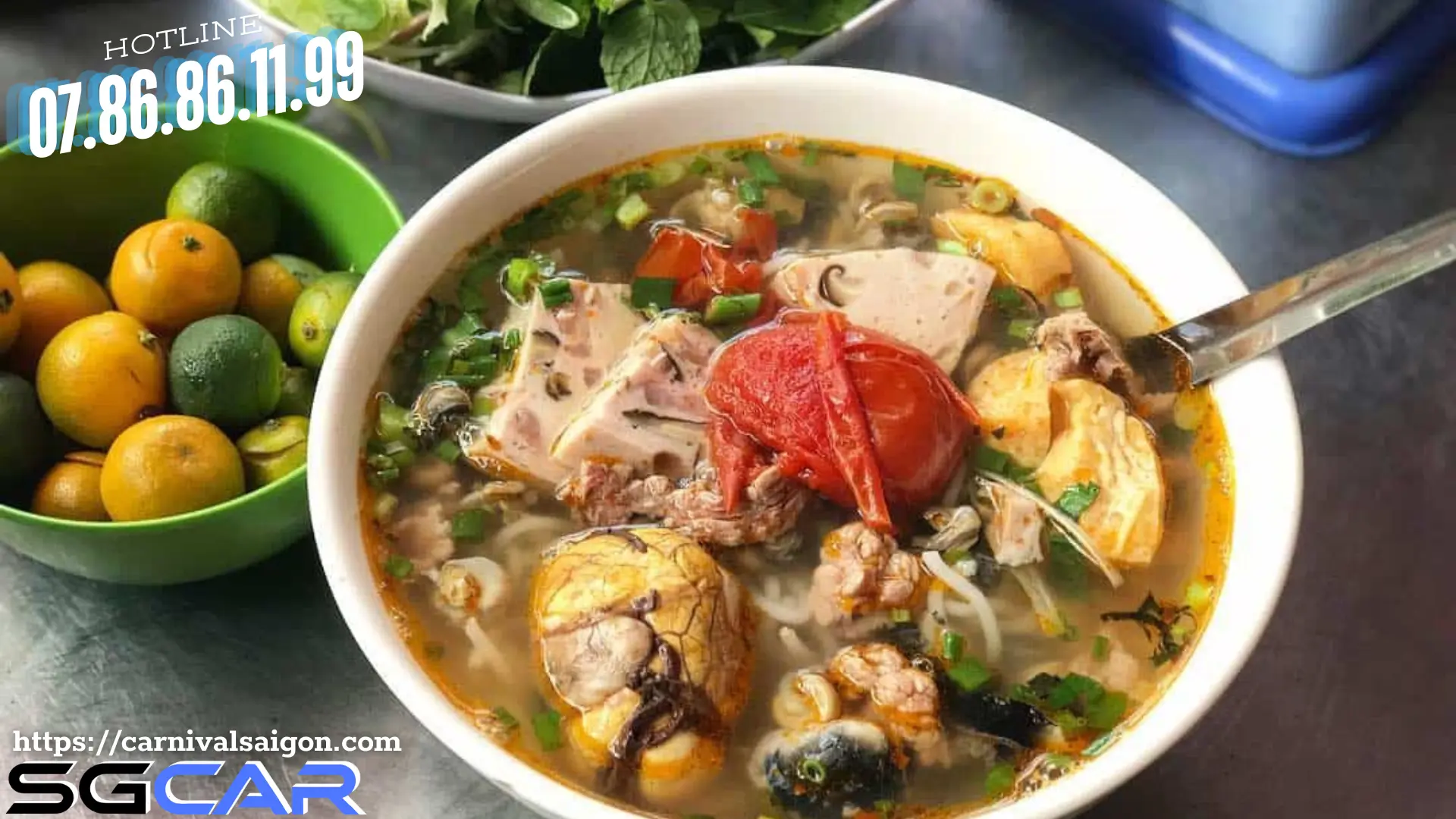 Bún Ốc - Thuê Xe Carnival SGCar