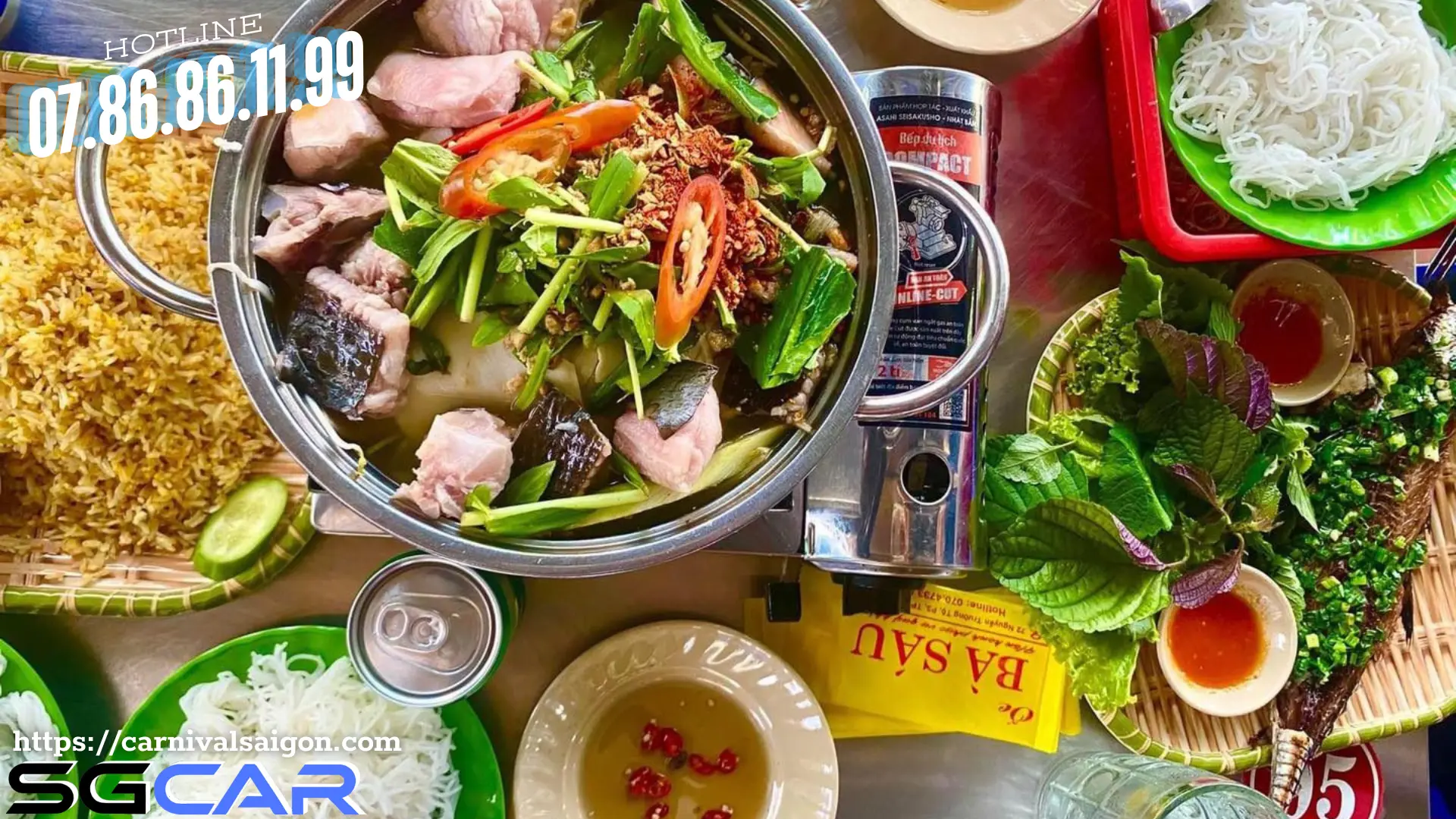 Lẩu Cá Đuối - Thuê Xe Carnival SGCar